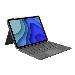 Folio Touch Backlit Keyboard Case With Trackpad Graphite For iPad Pro 11-in (1st & 2nd Gen) Italiano Qwerty