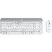 Slim Wireless Keyboard And Mouse Combo Mk470 - Offwhite Qwerty Pan - Nordic