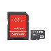 SanDisk Micro Sdhc Memory Card Class 4 32GB + Sd Adapter