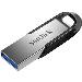 SanDisk Ultra Flair - 128GB USB Stick - USB 3.0 - Black / Silver