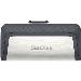 SanDisk ULTRA DUAL DRIVE - 16GB USB Stick - USB TYPE-C / USB 3.1 - Black / Silver