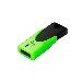 N1 Attach - 16GB USB Stick -  USB2.0 - Green - Read 25mb/s Write 8mb/s