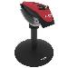Durascan D720 - Linear Barcode Plus Qr Code Reader Red Charging Stand