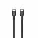 Hyper 2m Silicone 240w USB-c Charging Cable - Black