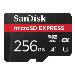 Express microSD Card 256GB 880MB/s Read