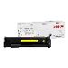Yellow Toner Cartridge like HP 201A for Color Lase