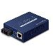 Poe 10/100base-tx To 100base-fx Sc Media Converter