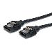 Latching Round SATA Cable - 24in