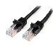 Patch Cable - Cat 5e - Utp - Snagless - 5m - Black