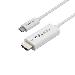 USB C To Hdmi Cable - 4k At 60 Hz - White -  2m