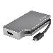 Multiport Video Adapter - USB-c - 4-in-1 USB-c To Vga, DVI, Hdmi Or Mdp - 4k Space Gray