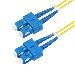 Fiber Optic Cable - Sc/sc Single Mode Os2/upc/duplex/lszh 1m
