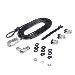 Computer  Peripheral Lock Kit Laptop/desktop 9.8ft Cable