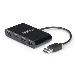 Portable Hub - 4-port USB 2.0 With Built-in Cable