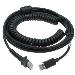 Cabl USB Type A Tpuw Coiled Pwr Off Terminal 5m Blk Pwr
