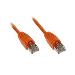 Patch Cable Cat5e 2m Orange Utp
