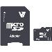 Micro Sdhc Card 4GB With Adapter (vamsdh4gcl4r-2e)