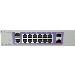 220-Series 12 port 10/100/1000BASE-T PoE+, 2 10GbE unpopulated SFP+ ports, 1 Fixed AC PSU, L2 Switching with RIP and Static Routes