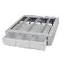 Sv Supplemental Storage Drawer Triple (grey/white)