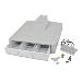 Sv43 Primary Triple Drawer For Laptop Cart (grey/white)