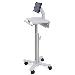 Styleview Tablet Cart Sv10 Non-powered (white And Aluminum)