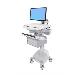 Styleview Cart With LCD Arm SLA Powered 2 Tall Drawers (2 Medium Tall Drawers X 1 Row) EU