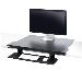 WorkFit-TX Standing Desk Converter Sit-Stand Desk Workstation - Height-Adjustable Keyboard