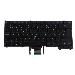 Keyboard E5520 - Black - 105 Key Non-backlit - Azerty Belgian