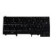 Keyboard Dell E6440 - Black - 84 Keys - Qwerty Italy