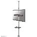 Flat Screen Floor-to-ceiling Mount Silver