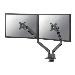 Neomounts DS70-250BL2 Full Motion Monitor Arm Desk Mount For 17-32in Screens - Black