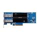 E25g30-f2 - Dual Port 25gbe Sfp28 Add-in Card For Synology Systems