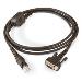 Rs232 Cable  9 Pin Female W/ Psu 6.5ft