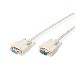 VGA Monitor extension cable, HD15 M/F, 3m 3CF/4C Beige