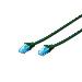 Patch cable - Cat 5e - U-UTP - Snagless - 5m - green