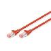 Patch cable - CAT6 - S/FTP - Snagless - Cu - 2m - red