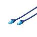 Patch cable - Cat 5e - U-UTP - Snagless - 2m - blue