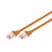 Patch cable - CAT6 - S/FTP - Snagless - Cu - 1m - orange