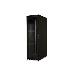 42U server cabinet 1970x600x1000 mm, color black (RAL 9005), glass door