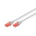 Professional Patch cable - CAT6 - U/UTP - Snagless - 5m - grey