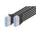 Patch cable - Cat 5e - SF/UTP - Snagless - Cu - 3m - black - 10pk
