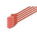 Patch cable - CAT6 - U/UTP - Snagless - Cu - 10m - red - 5pk