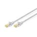 Patch cable - CAT6a - S/FTP - Snagless - Cu - 4m - grey