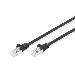 Patch cable - CAT6 - S/FTP - Snagless - 10m - black