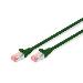 CAT6 S-FTP patch cable Cu LSZH AWG 27/7 length 1.5m - Green