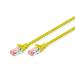 CAT6 S-FTP patch cable Cu LSZH AWG 27/7 length 1.5m - Yellow