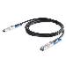 100G QSFP28 DirectAttach Cable Up to 28.3125Gbps data rate per channel 1m