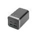 4-Port USB-charging adapter. 150W GaN 150W. 2x USB-C. 2x USB-A. PD3.0