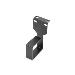 cable holder 1U . 45 x 80 x 100mm 10 pieces. black