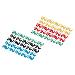 Color clIPS for RJ 45 cable Mixed colors 20 pcs 5 colors separate packs
